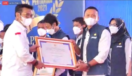 Kementan menggelar ajang Apresiasi SDM Pertanian 2021 di PPMKP, CIawi, Bogor, Jawa Barat, Rabu (22/12/2021). (Foto: Tim Ekspos SMK PP Negeri Banjarbaru)