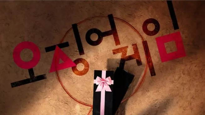 Poster drama Korea Squid Game. (Foto: Suara.com)