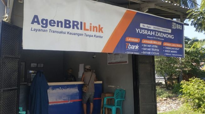 Agen BRILink. (Foto: Dok. Bank BRI)