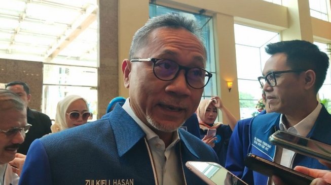 Ketua Umum PAN Zulkifli Hasan. (Foto: Suara.com/Ria Rizki)