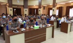 Polres Banjar Analisa dan Evaluasi Gangguan Kamtibmas