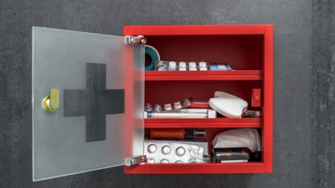 Ilustrasi kotak obat untuk kesehatan. (Foto: Shutterstock)