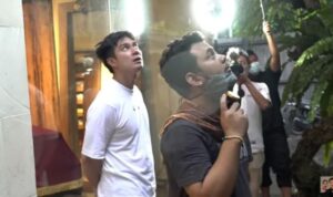 Panji Petualang dan Baim Wong. (Foto: Youtube Baim Paula)