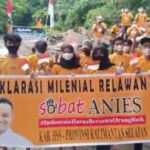 Mak dan Milenial Sobat Anies Hulu Sungai Selatan Deklarasi Dukungan