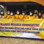 Sobat Anies Kalimantan Selatan Bikin Deklarasi Damai