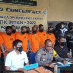 Puluhan Tersangka Narkoba Diciduk di Wilayah Hukum Polres Banjar