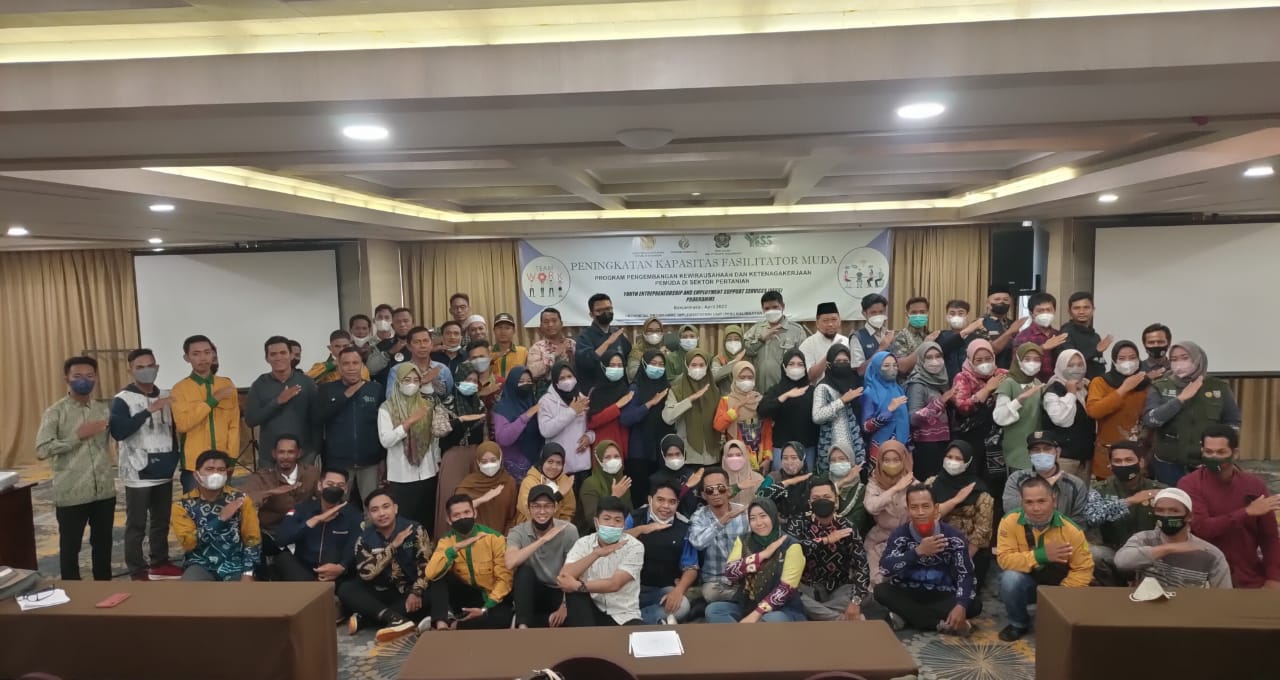 Kegiatan program YESS pelatihan peningkatan kapasitas fasilitator pemuda. (Foto: Tim Ekspos SMK PP Negeri Banjarbaru/Katajari.com)