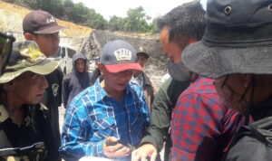 Pengambilan Titik Koordinat Terkait Sengketa Lahan PT AGM