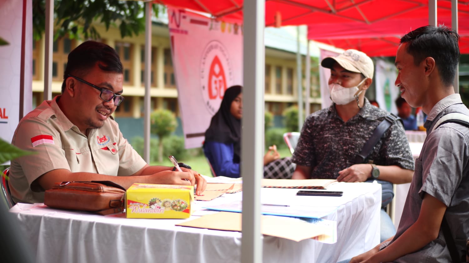 Agriculture Job Fair atau Bursa Kerja Pertanian di SMK-PP Negeri Banjarbaru. (Foto: Tim Ekspos SMK PP Negeri Banjarbaru)