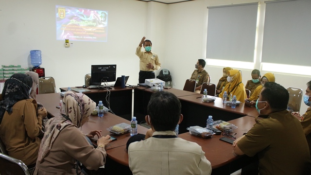 Lokakarya penguatan implementasi K3 di RSD Idaman Kota Banjarbaru, Senin (22/8/2022). (Foto: Humas RSD Idaman Kota Banjarbaru)