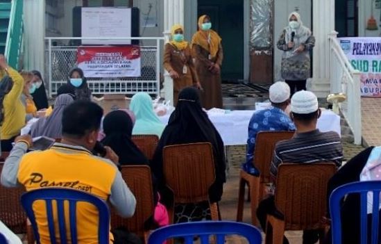 Penyuluhan Kesehatan (Penkes) kembali dilaksanakan unit Promosi Kesehatan Rumah Sakit (PKRS) RSUD Ratu Zalecha Martapura Kabupaten Banjar, Selasa (6/9/2022). (Foto: Tim PKRS RSUD Ratu Zalecha Martapura)