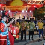 Meriah, Pertama Kali Festival Kue Bulan di Banjarmasin