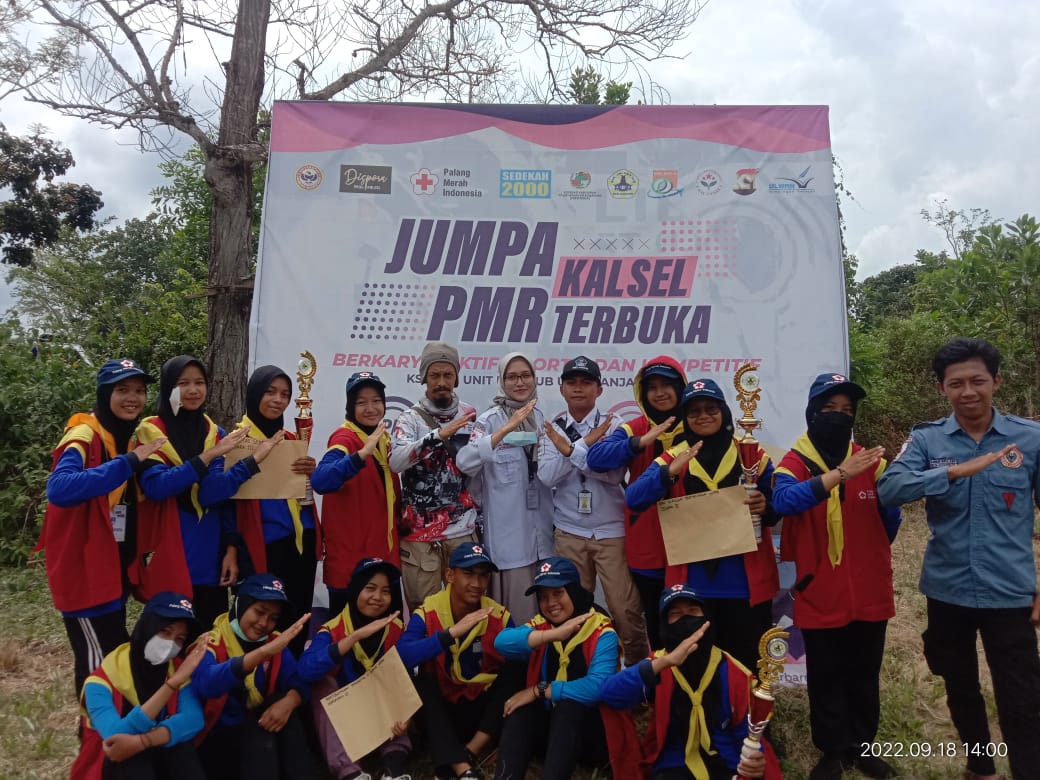 PMR SMK PP Negeri Banjarbaru ikuti PMR se Kalsel. (Foto: Tim Ekspos SMK PP Negeri Banjarbaru)