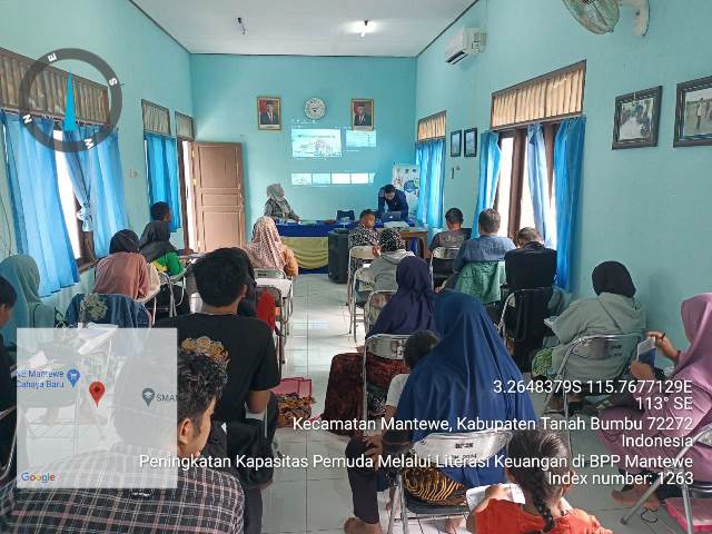 Pelatihan Peningkatan Kapasitas Literasi Keuangan bagi tim Program YESS di Wilayah Kabupaten Tanah Bumbu. (Foto: Tim Ekspos SMK PP Negeri Banjarbaru)