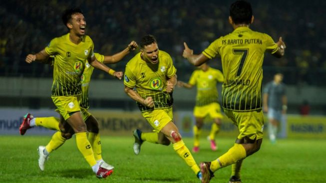 Tim Barito Putera. (Foto: Dok. Suara.com/ANTARA FOTO/Bayu Pratama)