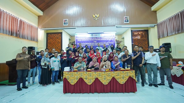 Kegiatan Penguatan Kelembagaan DPM/DPA Kementan RI Korwil Provinsi Kalimantan Timur yang dilaksanakan di Aula UPTD BPPSDMP Sempaja. (Foto: Tim Humas SMK PP Negeri Banjarbaru)