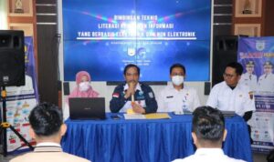 Bimtek Literasi Keamanan Informasi Berbasis Elektronik dan Non Elektronik di Kabupaten Banjar