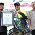 Turdes Terpanjang 1000 Km, Gubernur Kalsel Pecahkan Rekor MURI