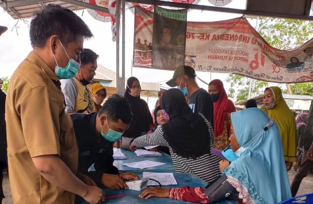 Petugas Gizi di kabupaten Banjar. (Foto: Dok. Katajari.com)