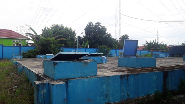 Booster Muslimin PT Air Minum Intan Banjar di Kota Banjarbaru. (Foto: Dok. Katajari.com)