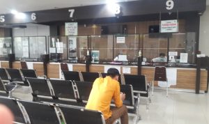 Loket layanan kesehatan RSD Idaman Kota Banjarbaru Provinsi Kalimantan Selatan. (Foto: Katajari.com)