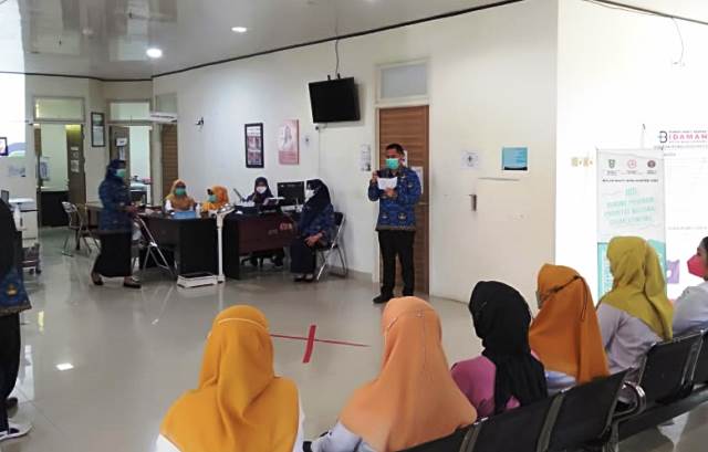 Rumah Sakit Daerah (RSD) Idaman Kota Banjarbaru Provinsi Kalimantan Selatan (Kalsel) menggelar Pekan Gerakan Ibu Hamil (bumil) Sehat, Senin (19/12/2022). (Foto: Humas RSD Idaman Kota Banjarbaru)