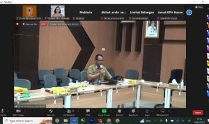 Dinas Kehutanan (Dishut) Provinsi Kalimantan Selatan (Kalsel) ekspose peraturan kesekretariatan dan bidang teknis, Senin (13/2/2023) di aula Rimbawan 1. (Foto: Dishut Kalsel/Katajari.com) 