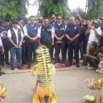 Anies Baswedan Disambut Parade Budaya dan Puluhan Ribu Warga Kalsel