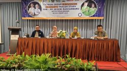 Sekolah Menengah Kejuruan Pertanian Pembangunan (SMK-PP) Negeri Banjarbaru melalui kegiatan Program Yess, melaksanakan Forum Grup Discussion, Graduate Tracer Study di Hotel Rattan In, Banjarmasin, Senin (20/3/2023). (Foto: Tim Ekspos SMK PP Negeri Banjarbaru/Katajari.com)