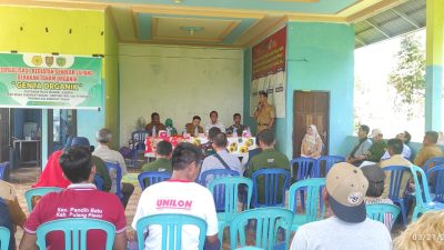 Gelar Sekolah Lapang di Kalimantan Tengah, Kementan Gaungkan Genta Organik