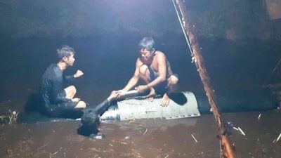 Kebocoran Pipa di Jalan Gubernur Syarkawi Tertanggulangi