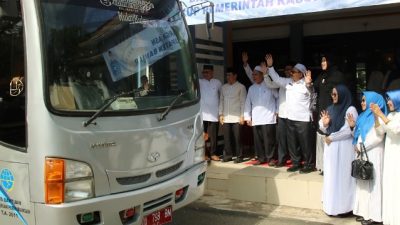 Warga Martapura Mudik Gratis ke Hulu Sungai
