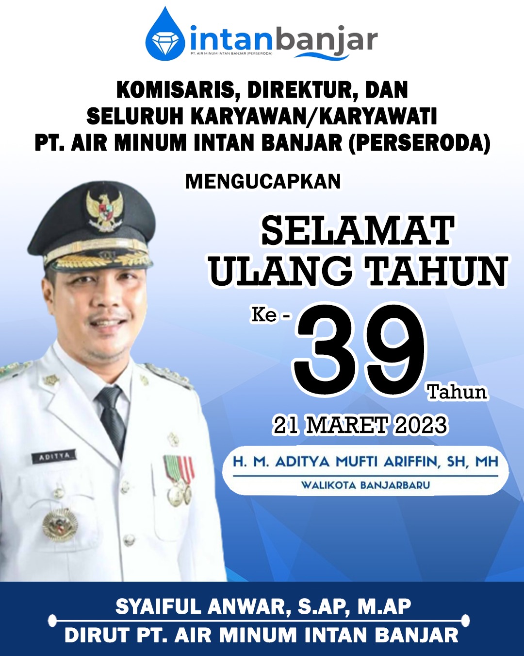 PTAM Intan Banjar Aditya Mufti Ariffin