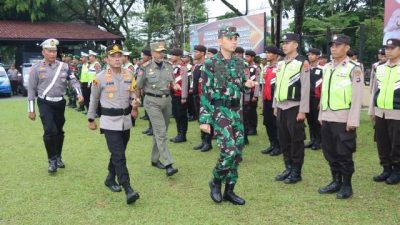 Apel Kesiapan Pasukan Ketupat Intan 2023 di Mapolres Banjar