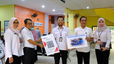RSUD Ratu Zalecha Martapura bersama Bank Kalsel melaunching Implementasi Quick Response Code Indonesian Standard (QRIS), Rabu (12/4/2023). (Foto: Humas RSUD Ratu Zalecha Martapura/Katajari.com)