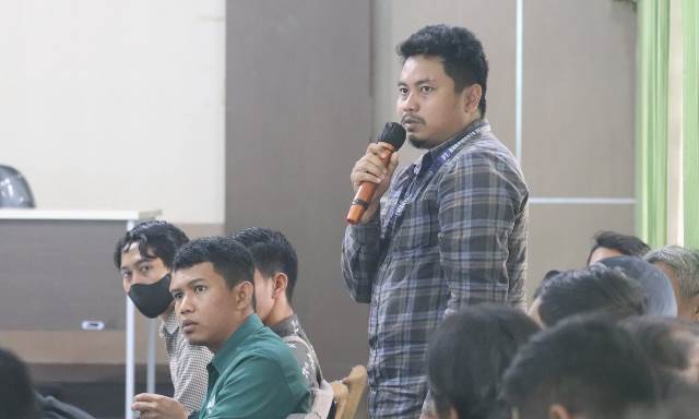 Rapat Koordinasi (Rakor) Penyampaian Progres Kegiatan Rehabilitasi DAS Tahun 2023, bertempat di Aula Rimbawan 3 Dishut Kalsel, Selasa (9/5/2023) siang. (Foto: Dishut Kalsel/Katajari.com)