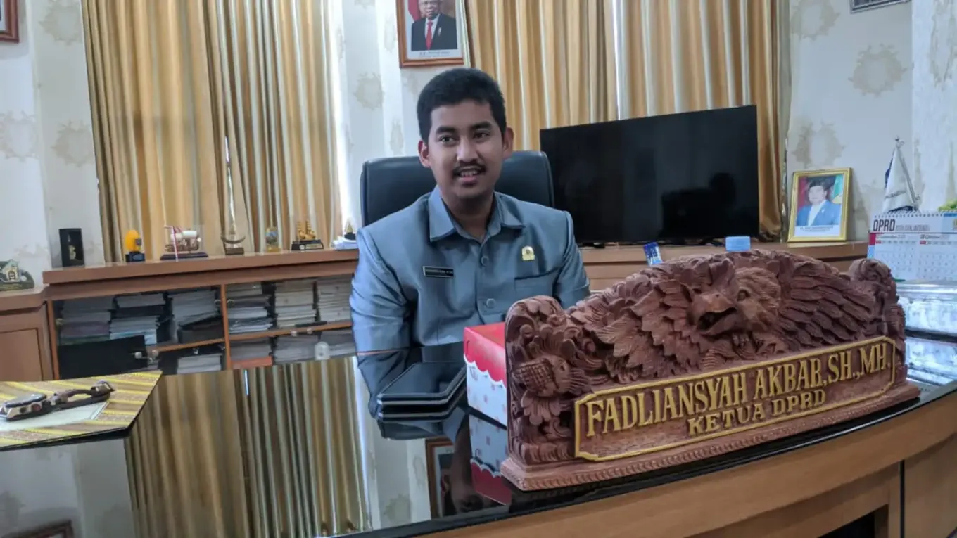 Ketua DPRD Kota Banjarbaru Fadliansyah Akbar. (Foto: Katajari.com)