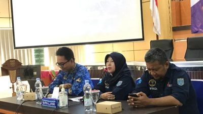 Bimbingan teknis (Bimtek) Rencana Induk Keamanan Informasi dan Jaring Komunikasi Sandi Pemerintah Daerah Tahun 2023, di Aula Barakat Kantor Bupati Banjar, Martapura, Rabu (17/5/2023) pagi. (Foto: Kominfo Kabupaten Banjar/Katajari.com)