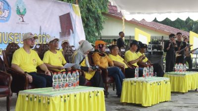 Gerakan Cinta Museum 2023 dalam memeriahkan rangkaian Hari Museum Internasional, yang dilaksanakan Sabtu (20/5/2023) di Museum Lambung Mangkurat di Banjarbaru. (Foto: Museum Lambung Mangkurat/Katajari.com)