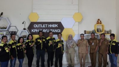 KPH Kapuas Tengah Kunjungi KPH Kayu Tangi, Tertarik Program Revolusi Hijau dan Pengelolaan HHBK
