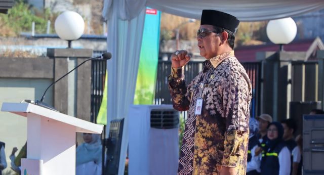 Gubernur Kalimantan Selatan (Kalsel) H. Sahbirin Noor atau Paman Birin mengapresiasi program Tenaga Cadangan Kesehatan (TCK) oleh Kementerian Kesehatan, Kamis (22/6/2023). (Foto: Adpim Setdaprov Kalsel/Katajari.com)