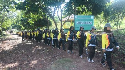 Ratusan Pramuka Penggalang se Indonesia Ikuti Rangkaian Kemah Bela Negara