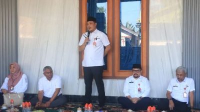 Walikota Banjarbaru HM Aditya Mufti Ariffin ketika mengunjungi penginapan para kafilah Kabupaten Banjar di Jalan Himalaya Banjarbaru, Rabu (25/7/2023). (Foto: Instagram Aditya Mufti Ariffin/Katajari.com)