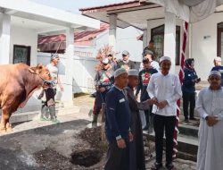 Lima Ekor Sapi Dikurbankan di Musala Setda Kabupaten Banjar