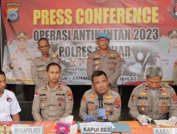 Terungkap 29 Kasus Narkoba dan 32 Tersangka di Wilkum Kabupaten Banjar