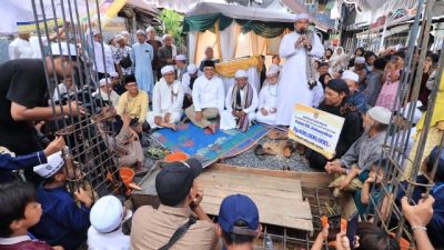 Peletakan Batu Pertama Pembangunan Kubah Mualim Syukur