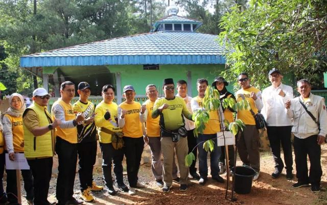 Kesatuan Pengelolaan Hutan (KPH) Pulau Laut Sebuku turut memberikan dukungan kegiatan Turdes Kemerdekaan 2023, Minggu (6/8/2023) dan Senin (7/8/2023). (Foto: Dishut Kalsel/Katajari.com)