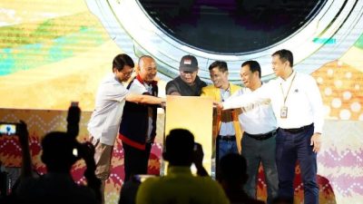 Paman Birin Grand Launching POMNAS XVIII Kalimantan Selatan