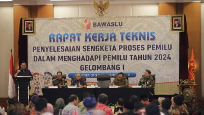 Bawaslu Daerah Diminta Tegakkan Sengketa Proses Pemilu