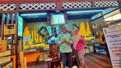 Stan Expo Dishut Kalsel Idaman Pengunjung Kalsel Expo 2023